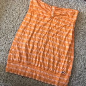 Hollister Strapless/Bandeau Top
